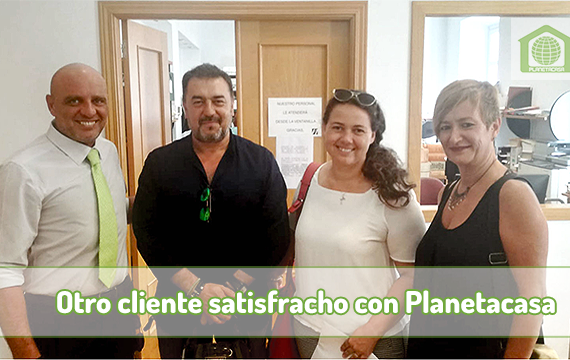 23-8-18 cliente satisfecho con planetacasa, Inmobiliaria Málaga.