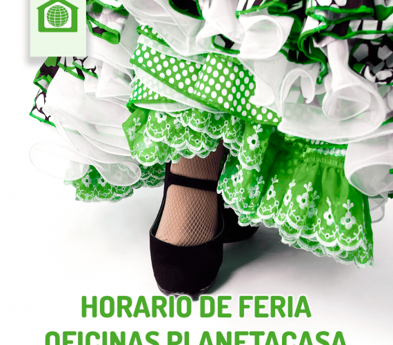 HORARO FERIA OFICINAS PLANETACASA AGOSTO 2019